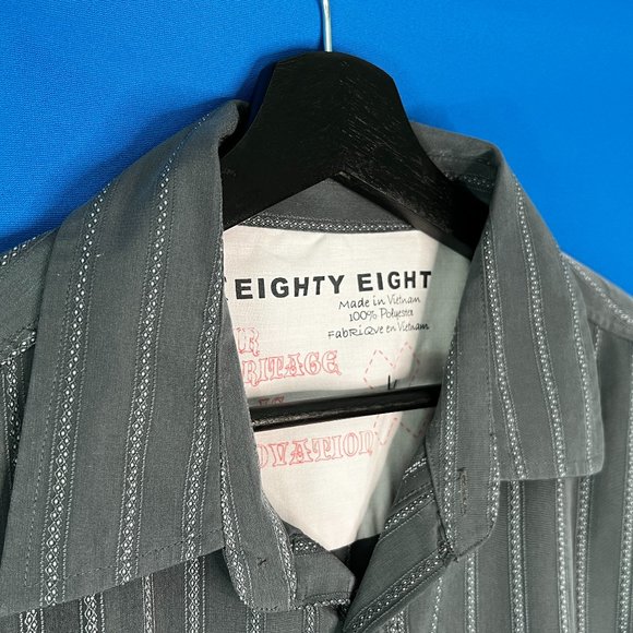 Eighty Eight Button Down Men's Large - Picture 2 of 7